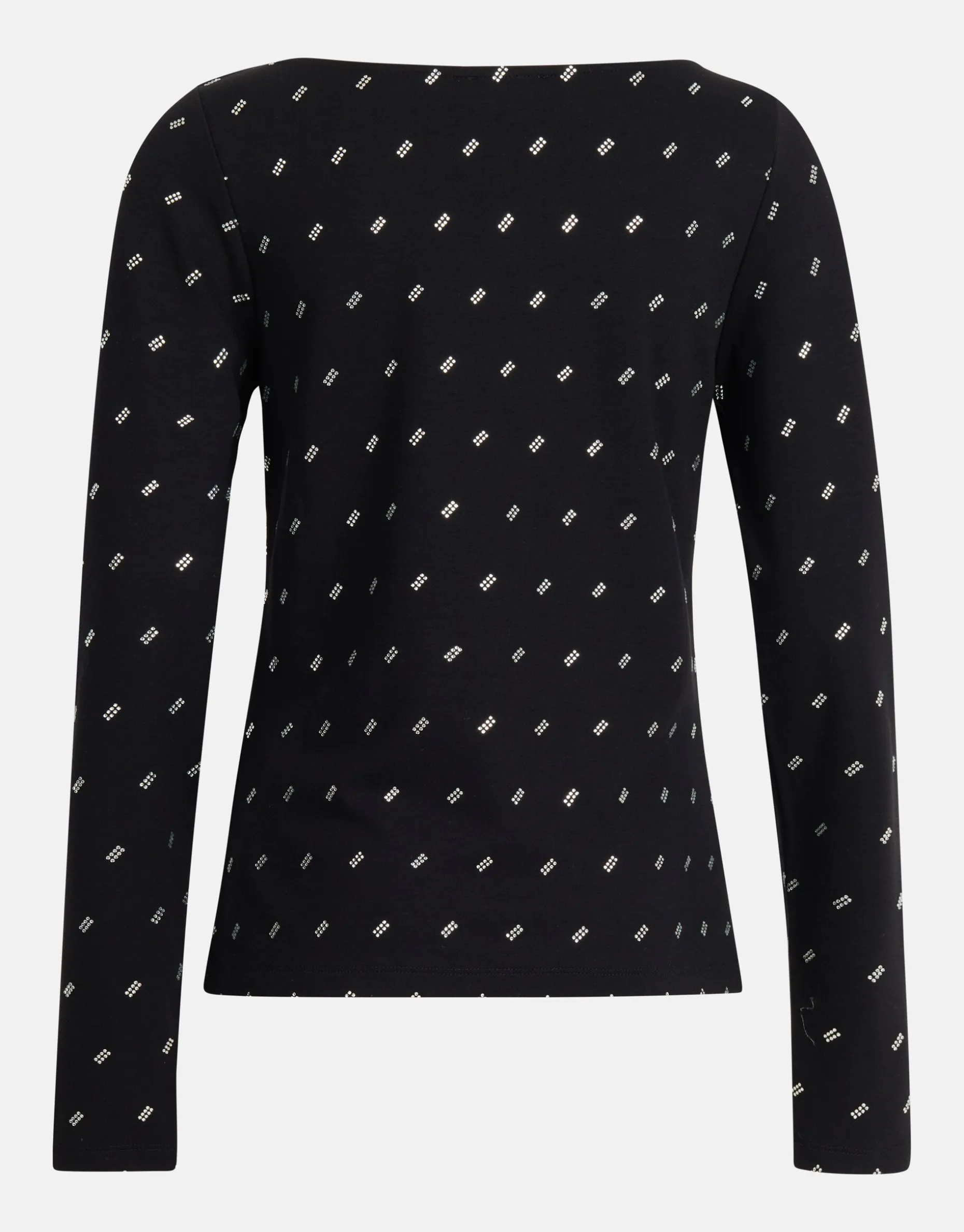Strass Top Zwart