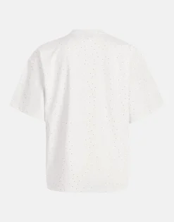 Strass T-shirt Wit