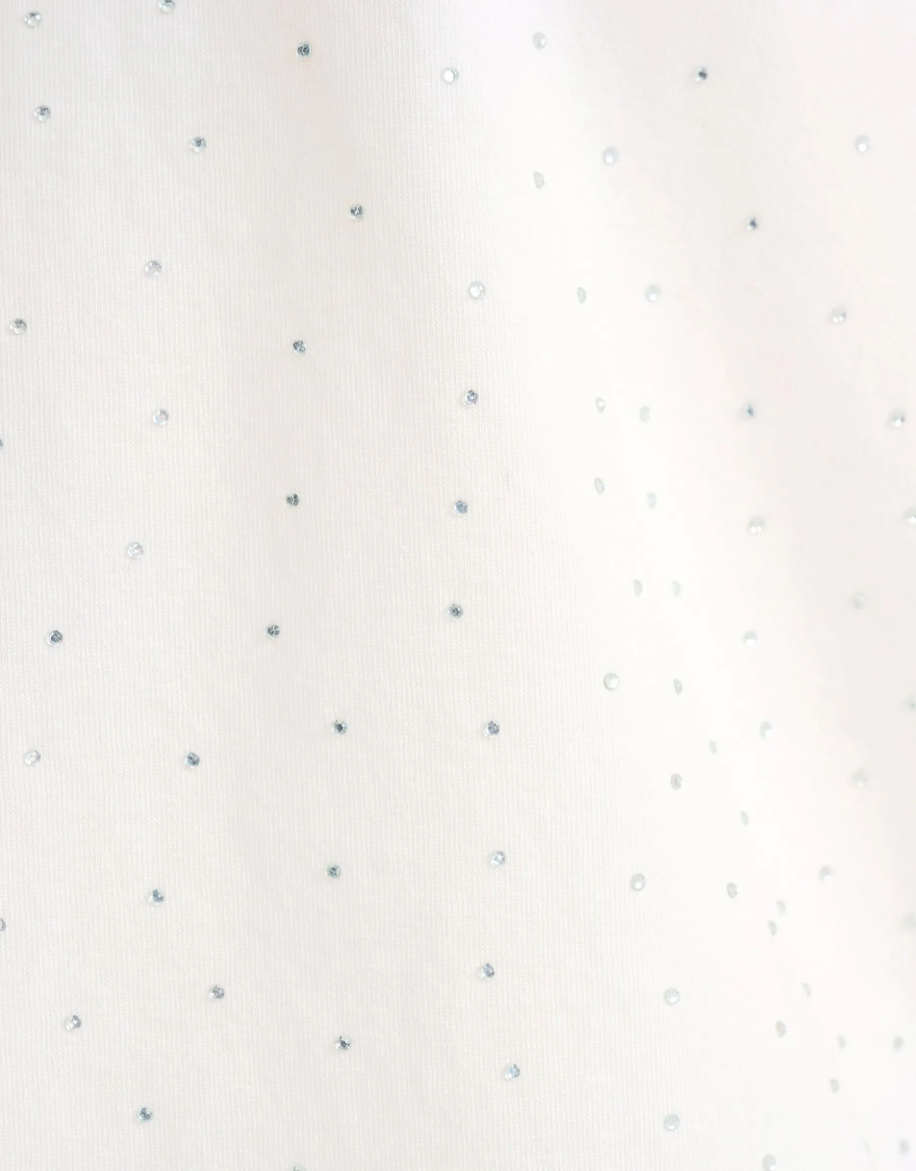 Strass T-shirt Wit