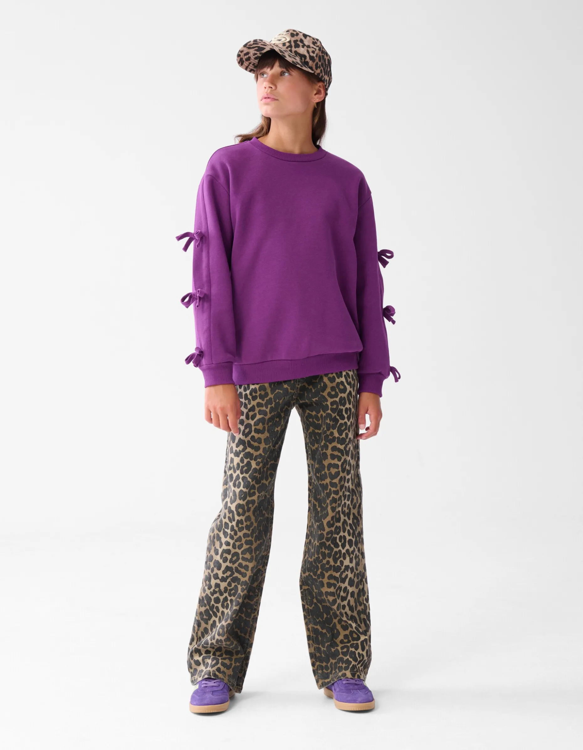 Strik Sweater Paars
