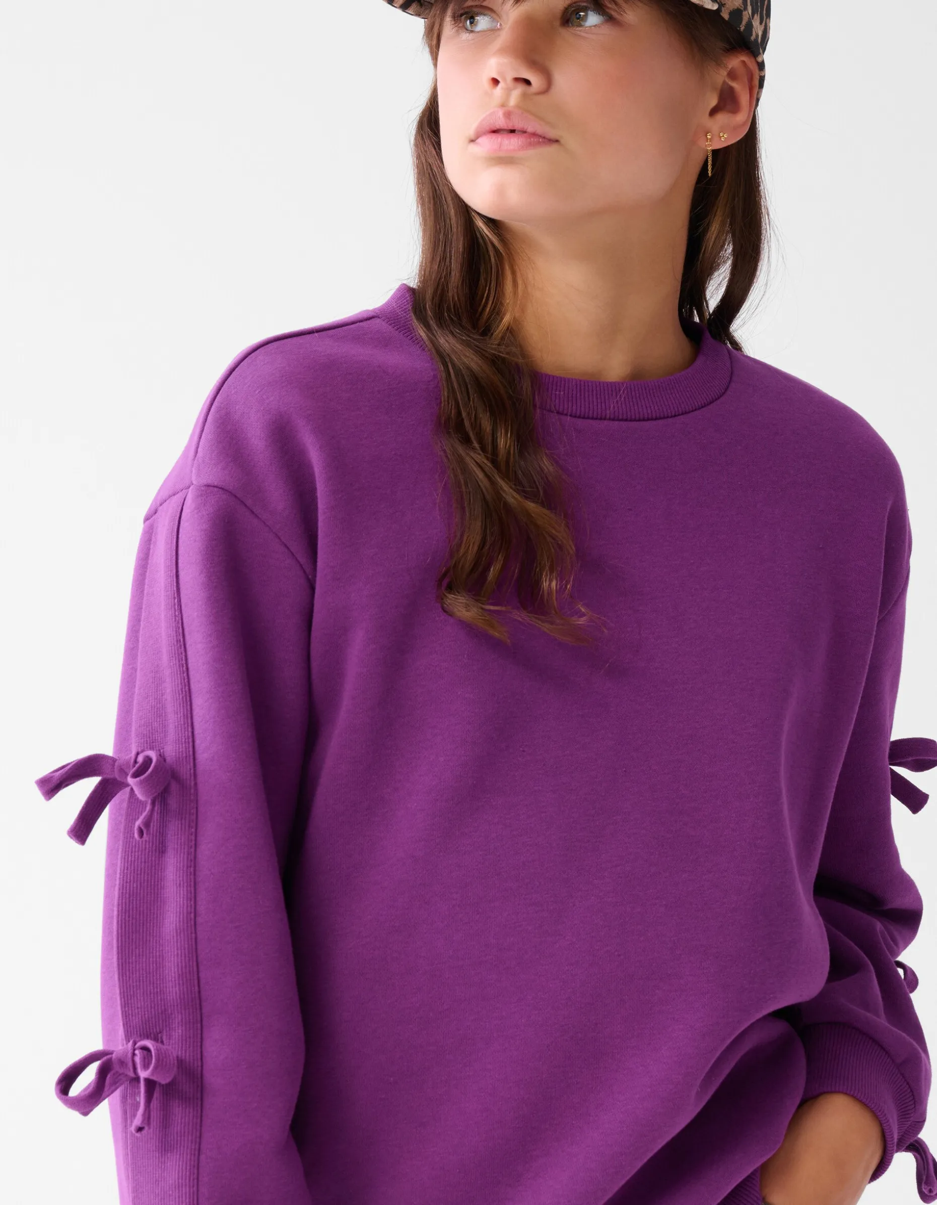 Strik Sweater Paars