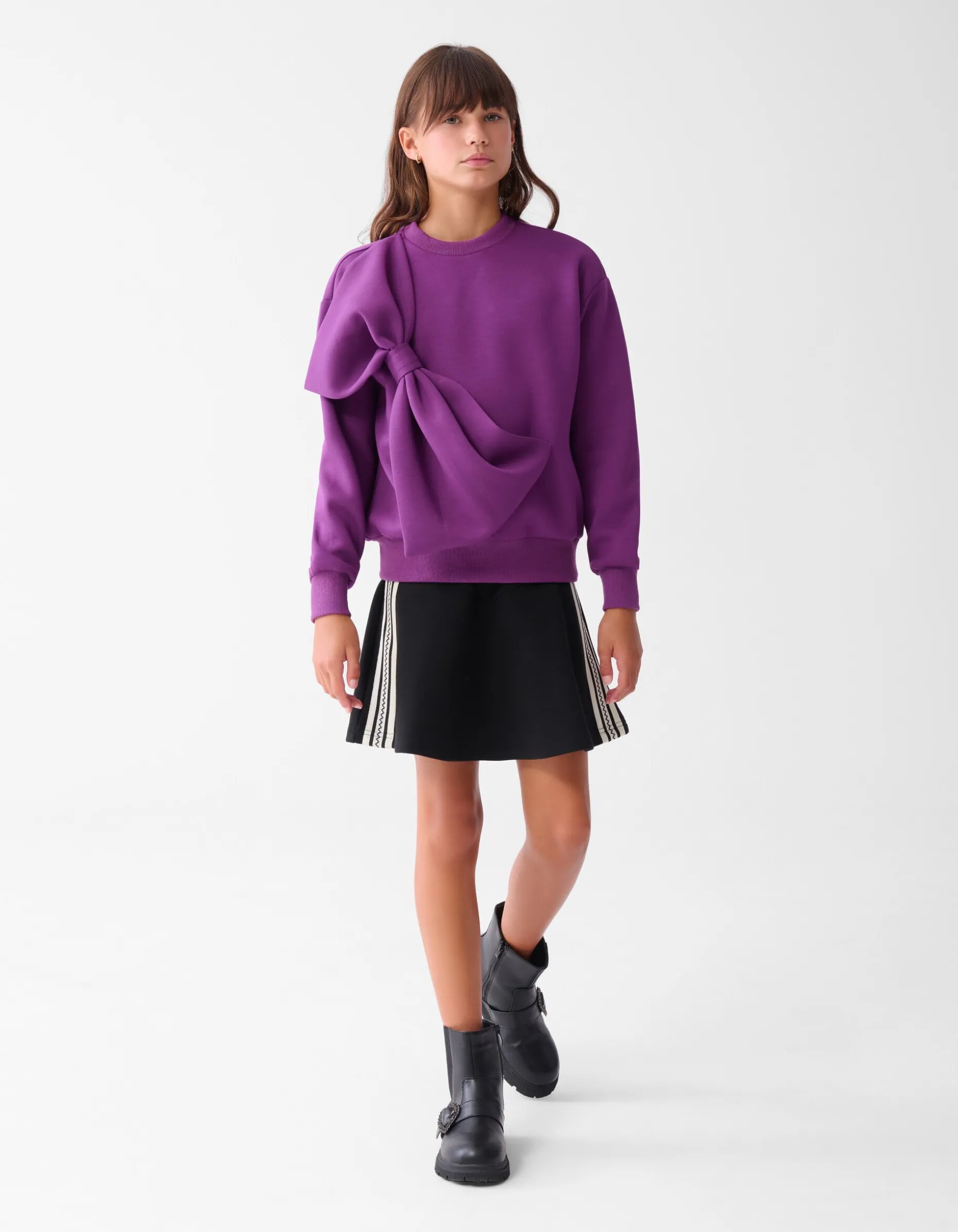 Strik Sweater Paars