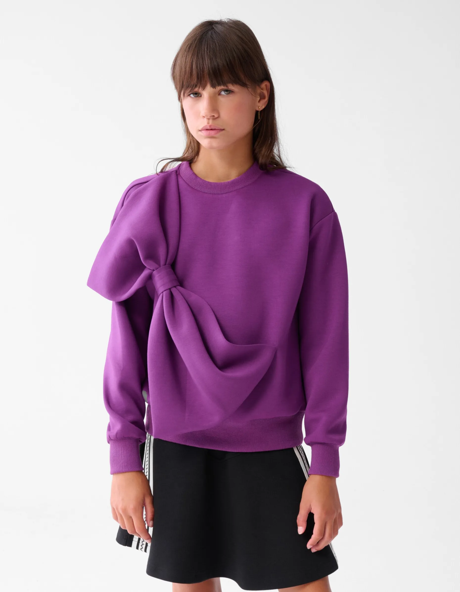 Strik Sweater Paars