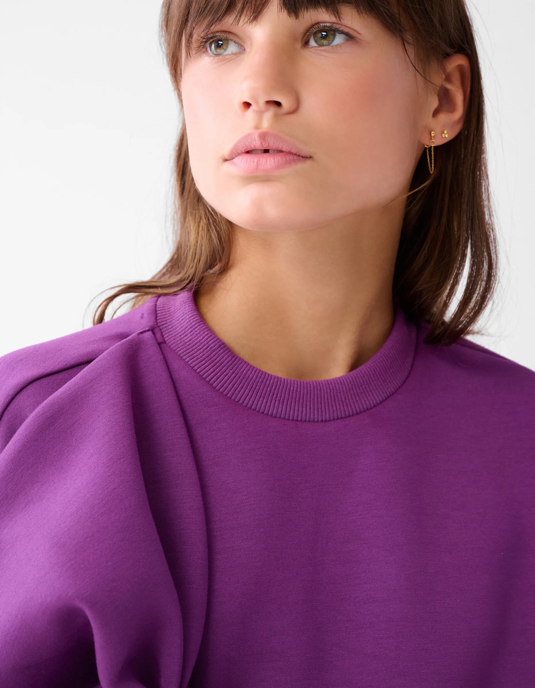 Strik Sweater Paars