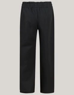 Strik Wide Leg Broek Zwart