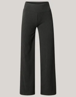 Structure Swirl Broek Zwart