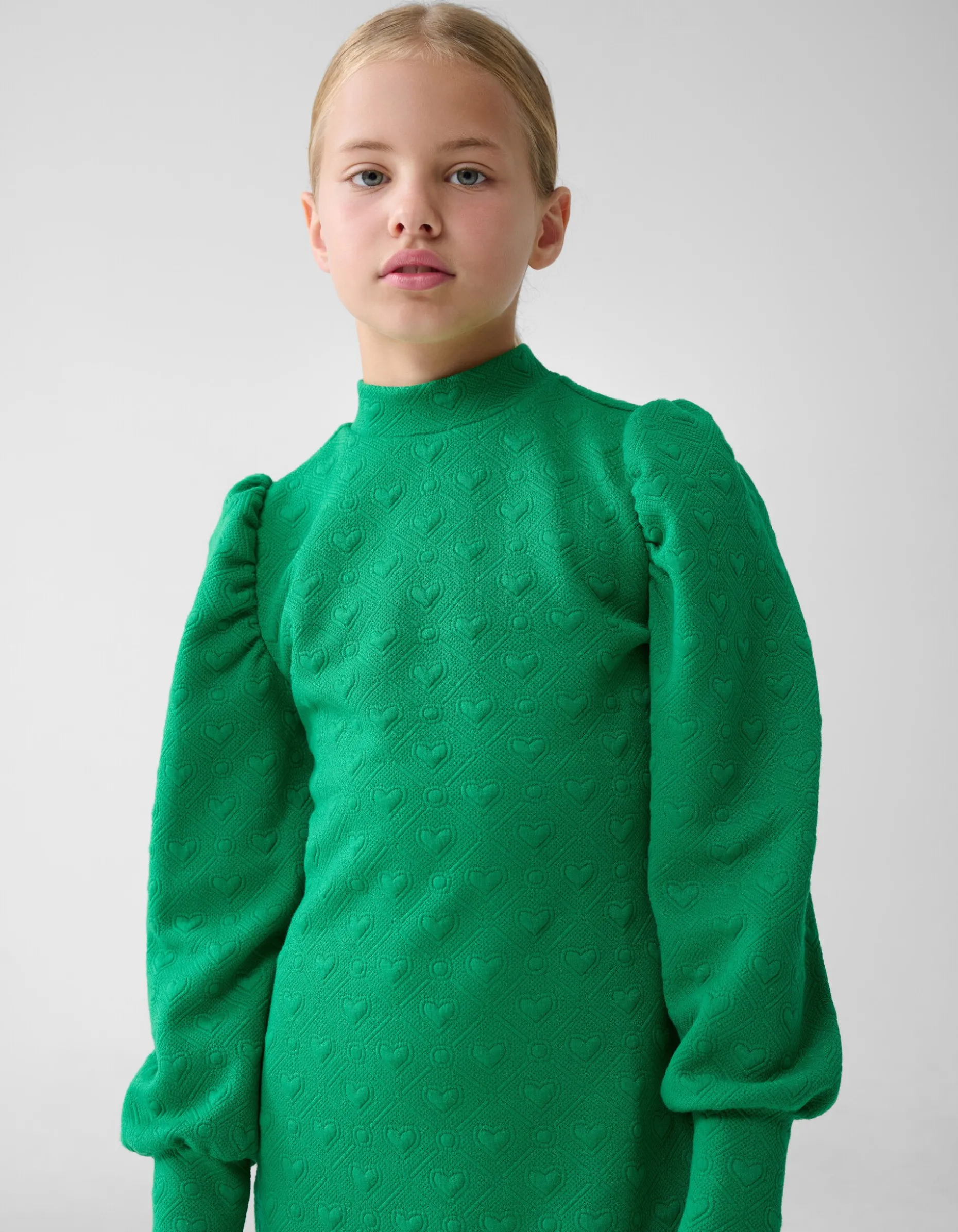 Structuur Jurk Groen
