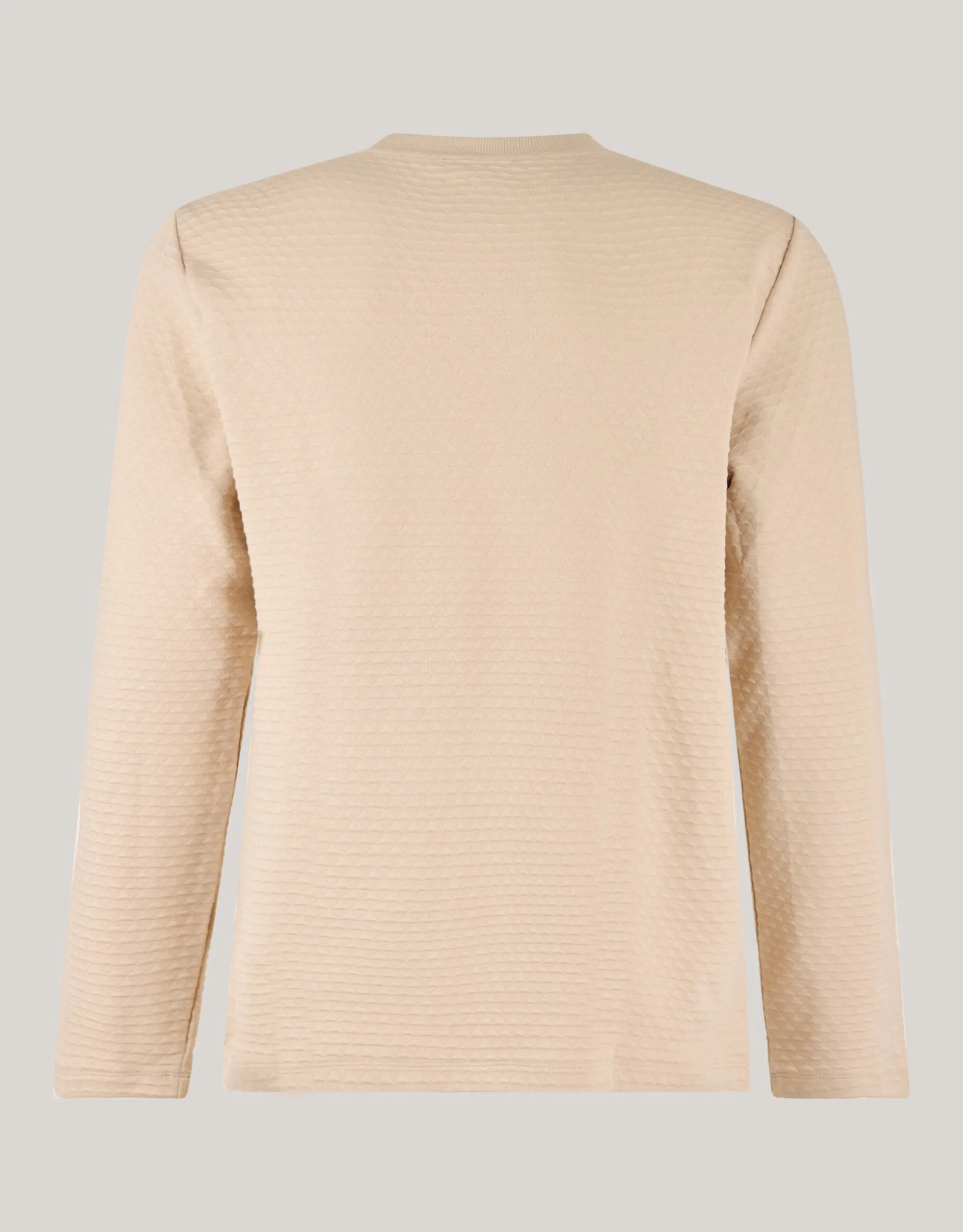 Structuur Longsleeve Zand