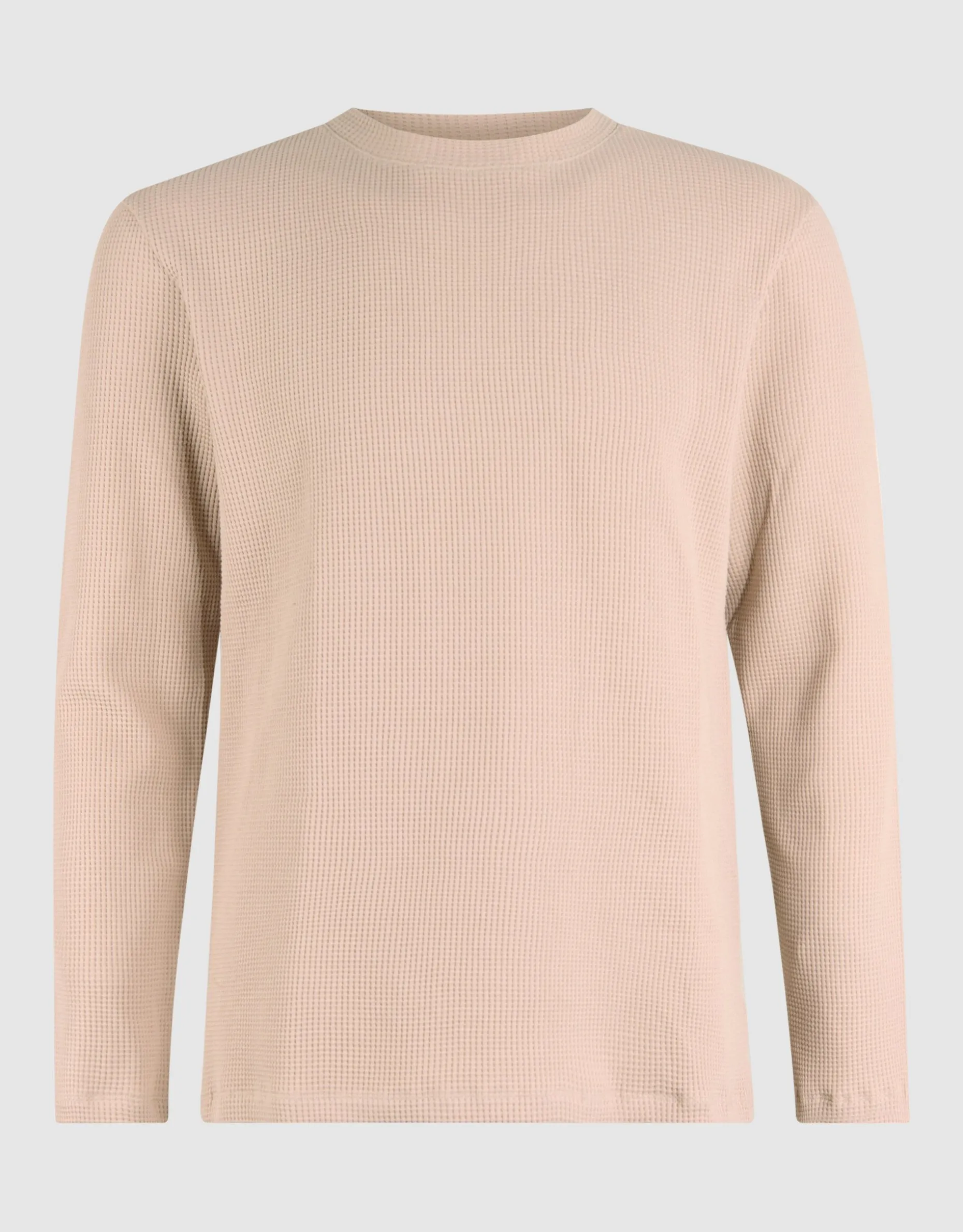 Structuur Longsleeve Zand