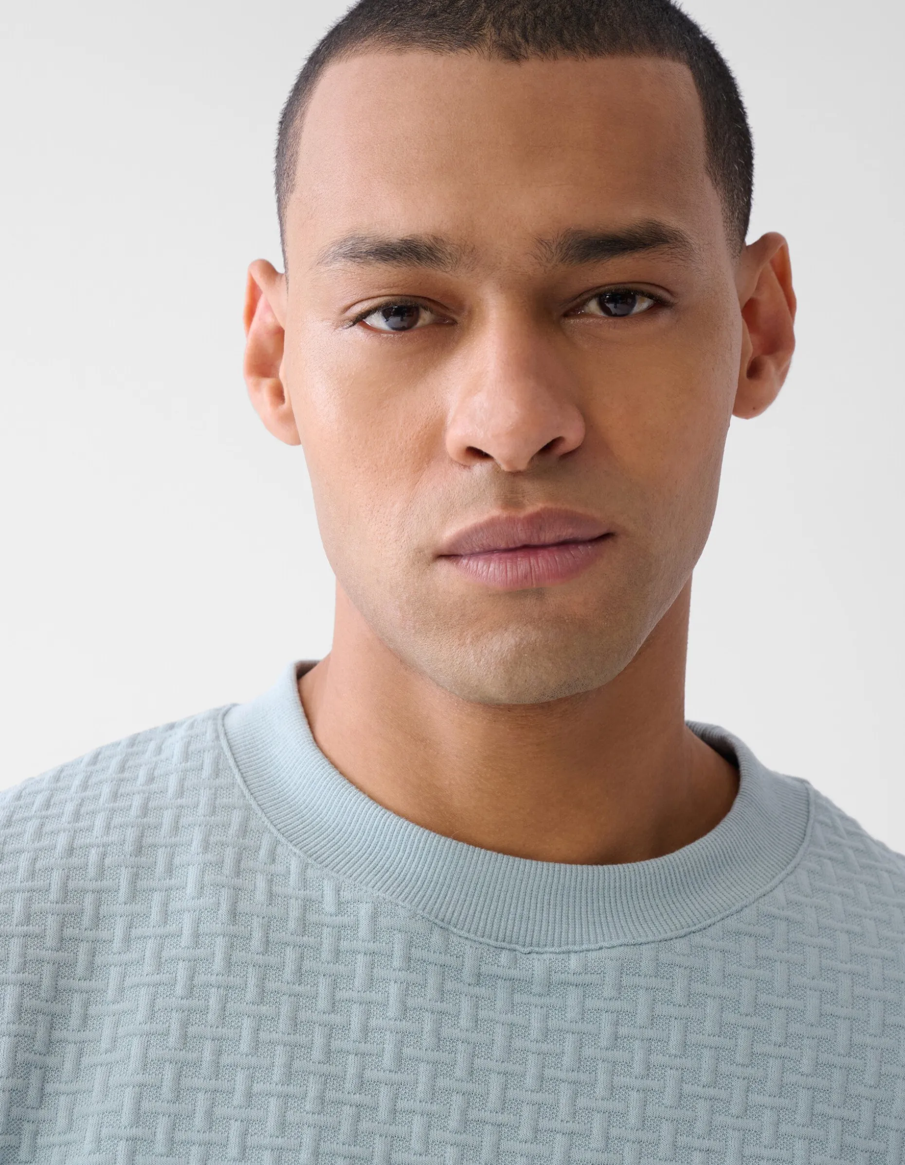 Structuur Sweater Lichtgroen