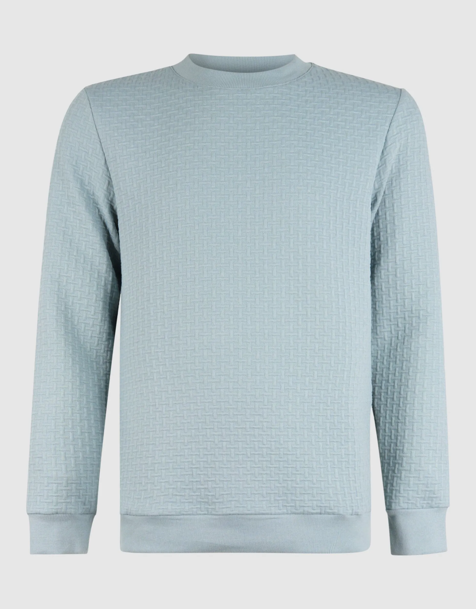 Structuur Sweater Lichtgroen