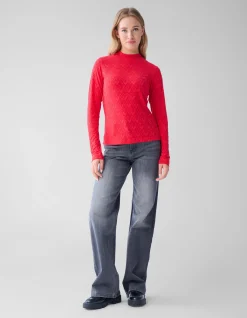 Structuur Top Rood