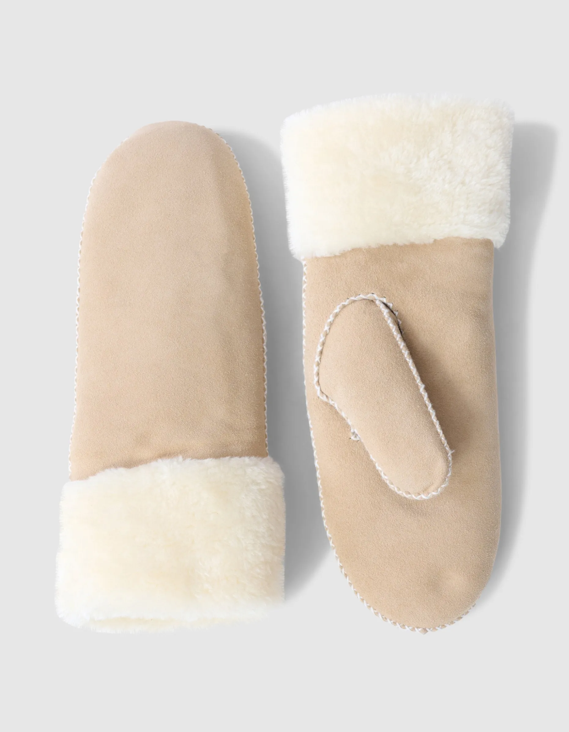 Suède Wanten Beige
