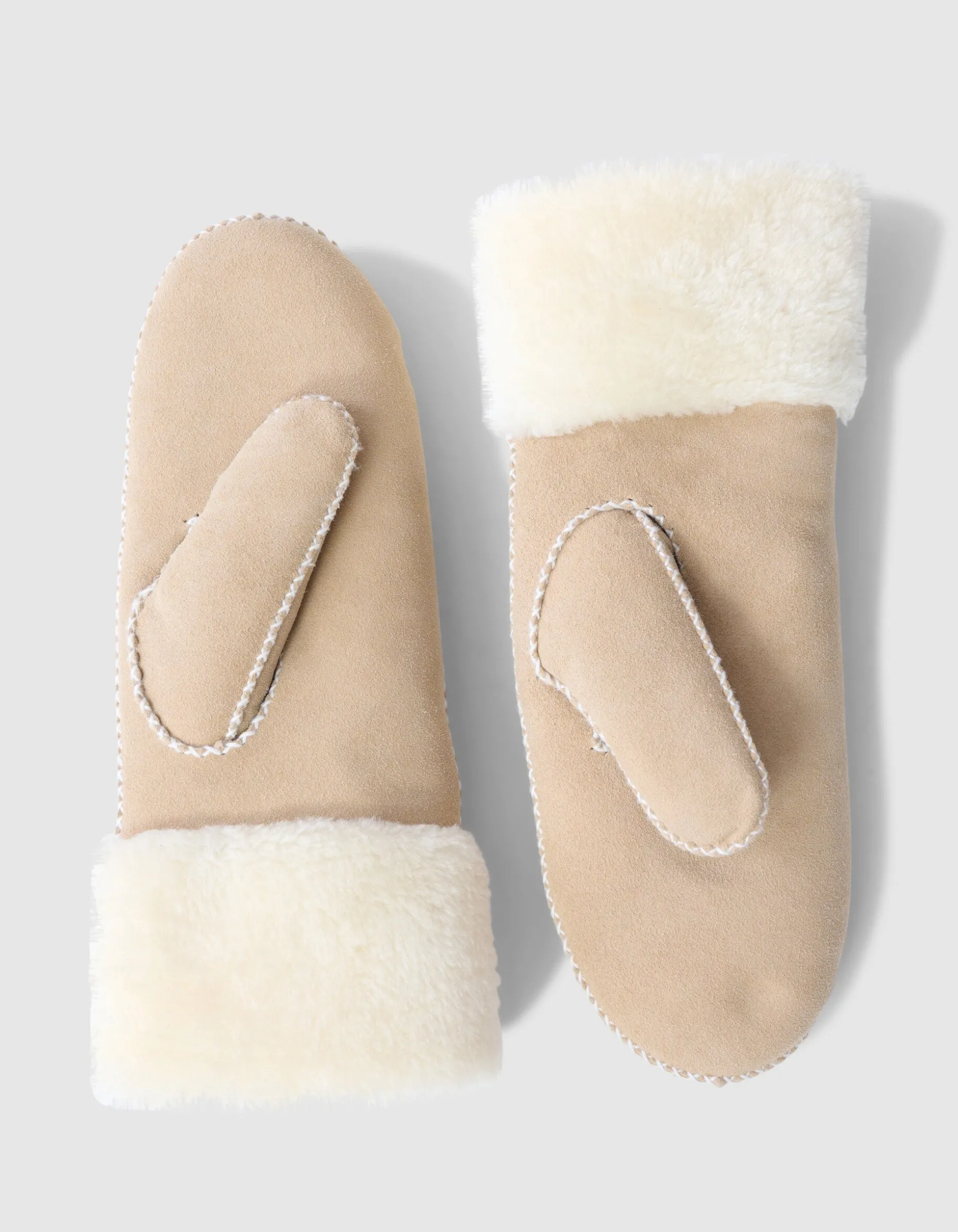 Suède Wanten Beige