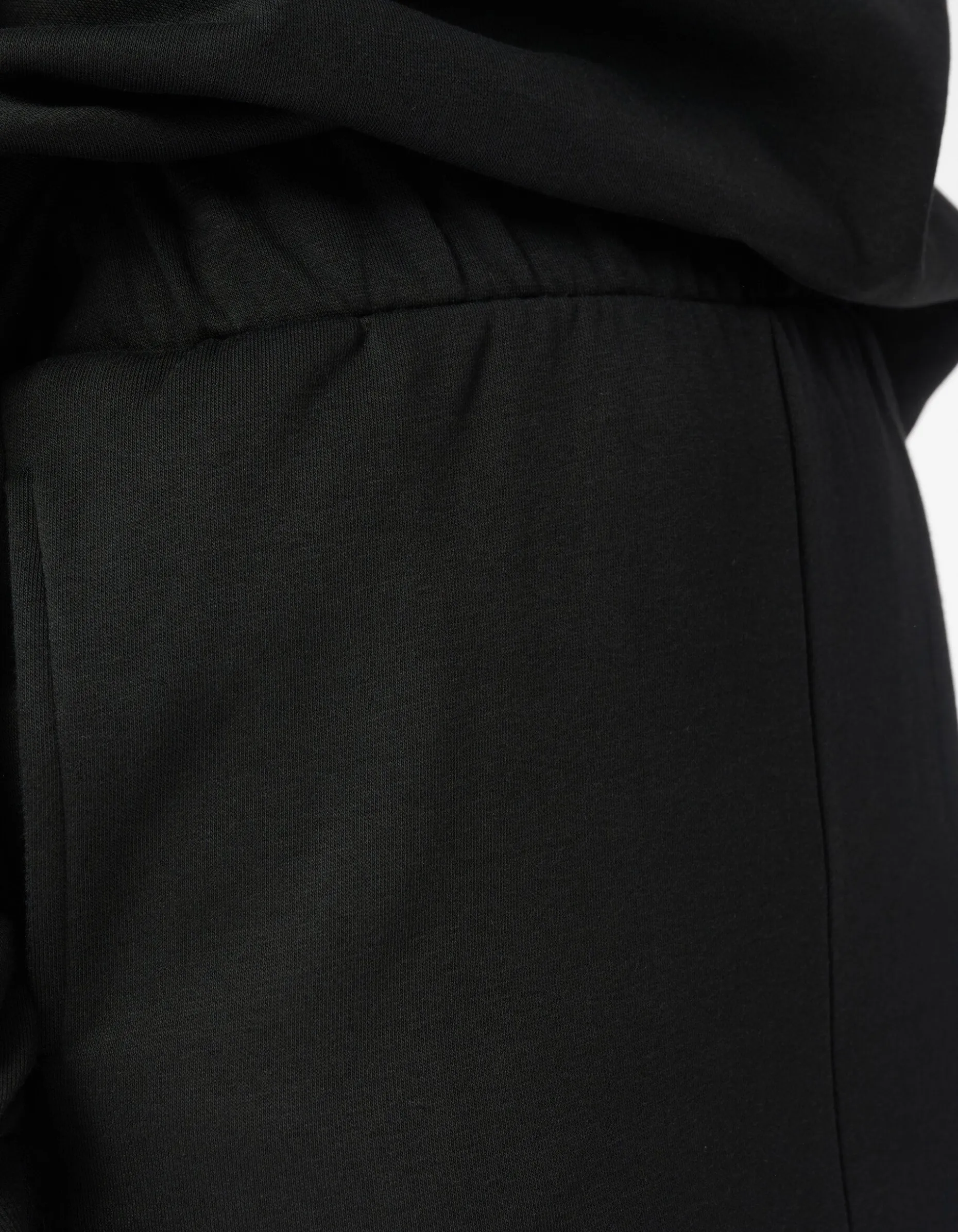 Sweat Maxi Rok Zwart