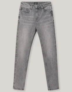 Tapered Fit Jeans Grijs L32