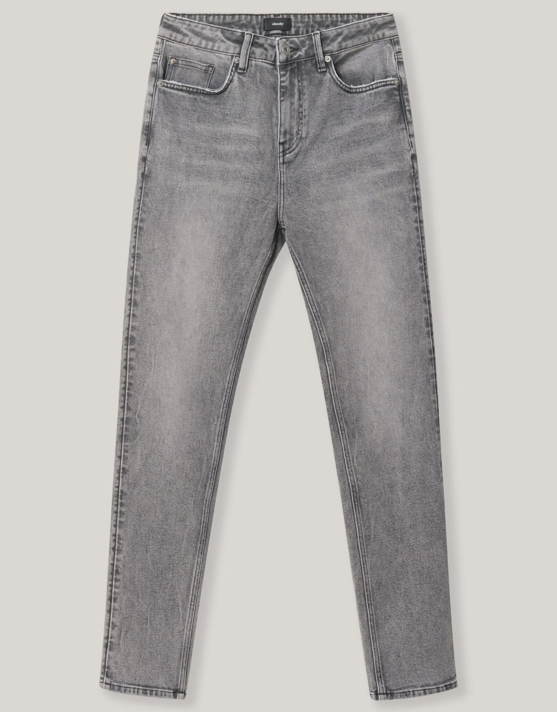 Tapered Fit Jeans Grijs L32