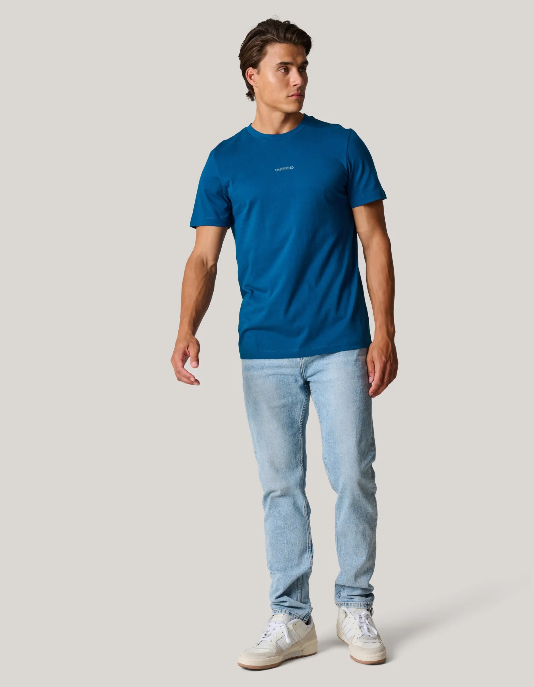 Tapered Fit Jeans Lichtblauw L32