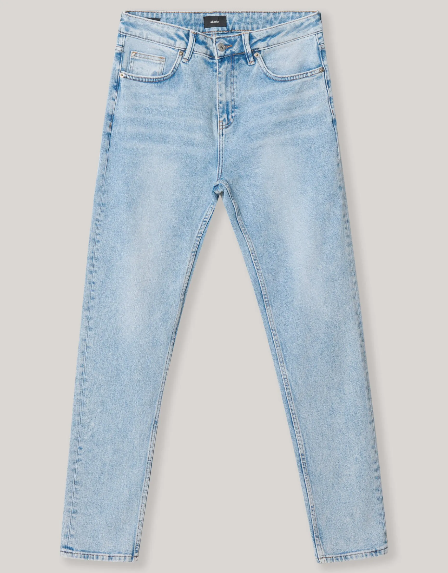 Tapered Fit Jeans Lichtblauw L32