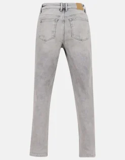 Tapered Fit Jeans Lichtgrijs