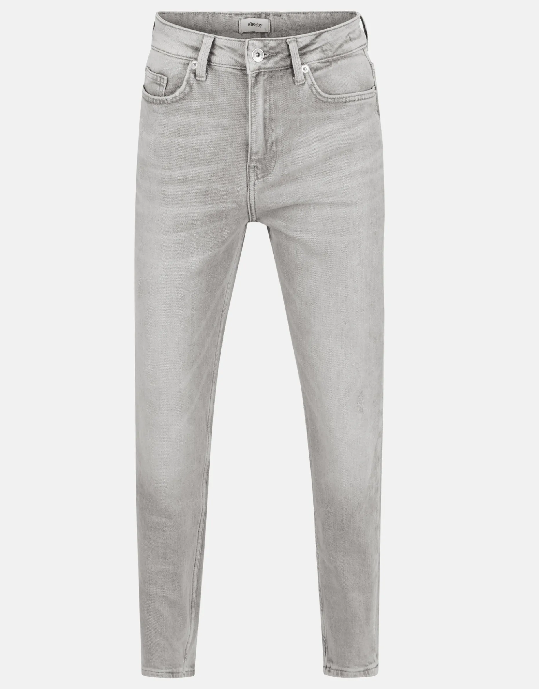 Tapered Fit Jeans Lichtgrijs