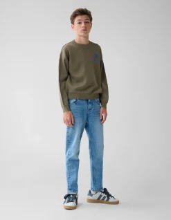 Tapered Fit Jeans Mediumstone