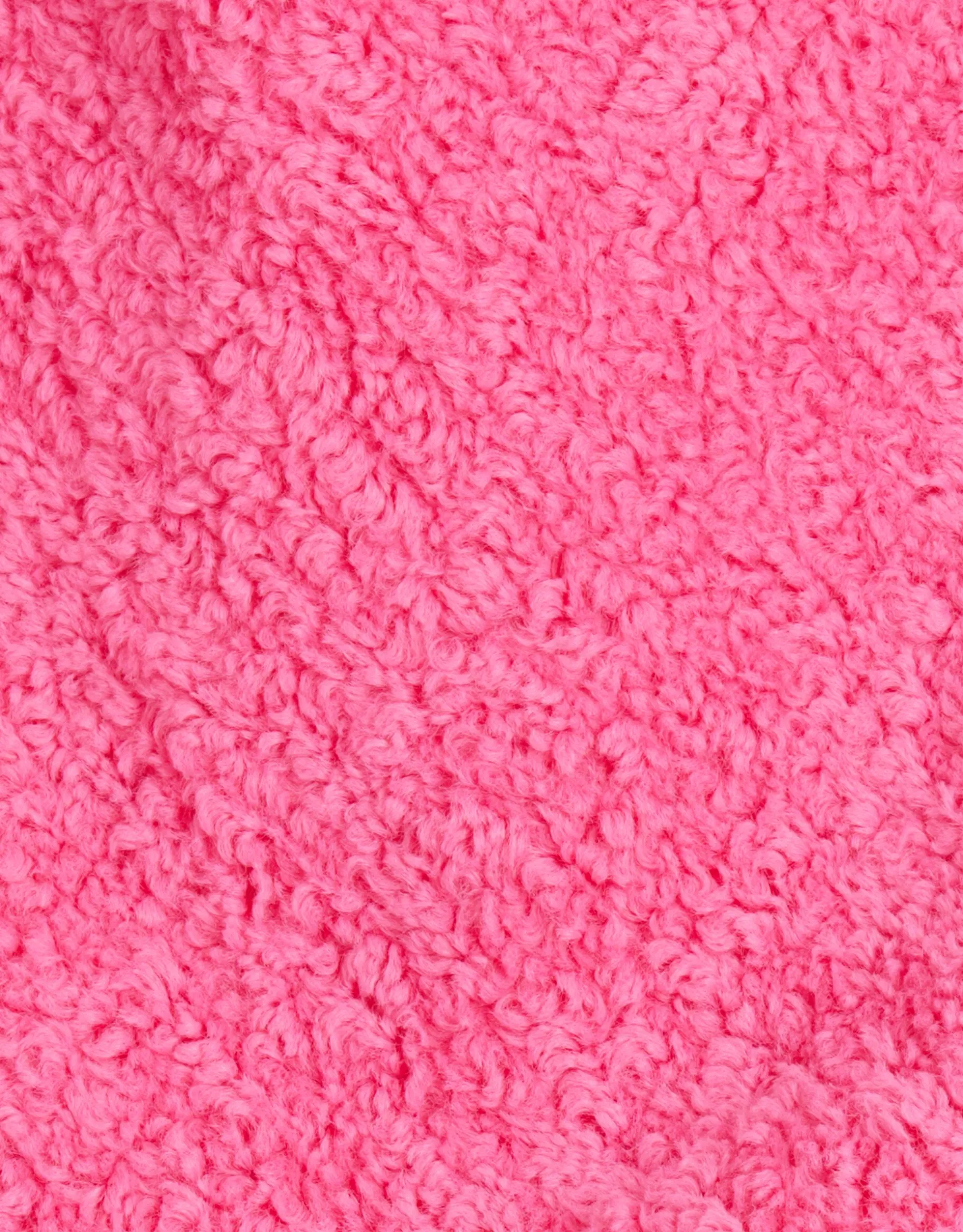 Teddy Gilet Roze