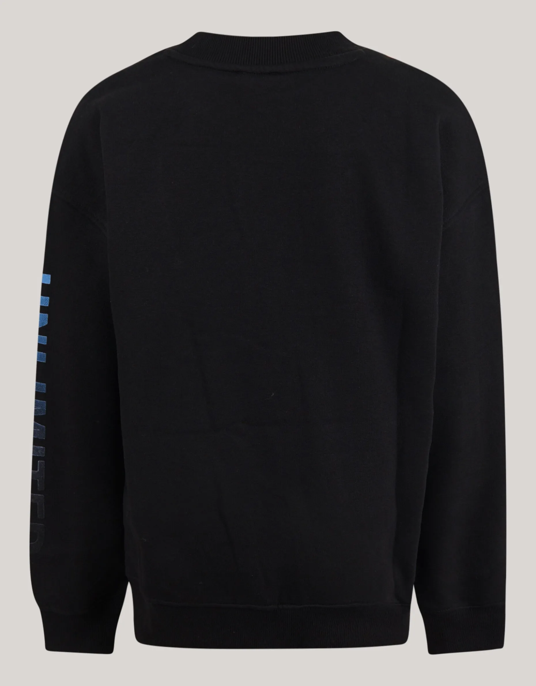 Tekstprint Sweater Zwart