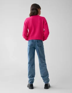 Towelling Trui Roze