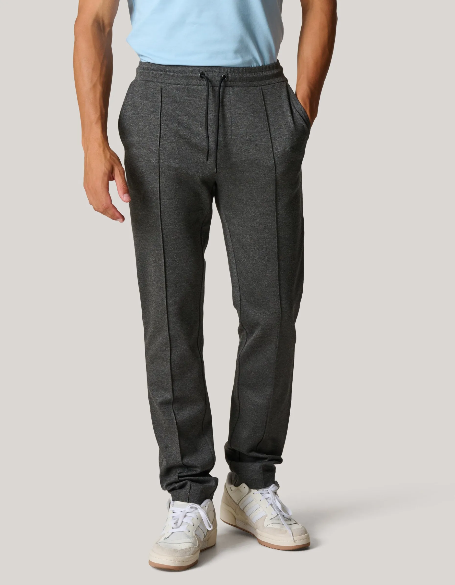 Tricot Broek Grijs