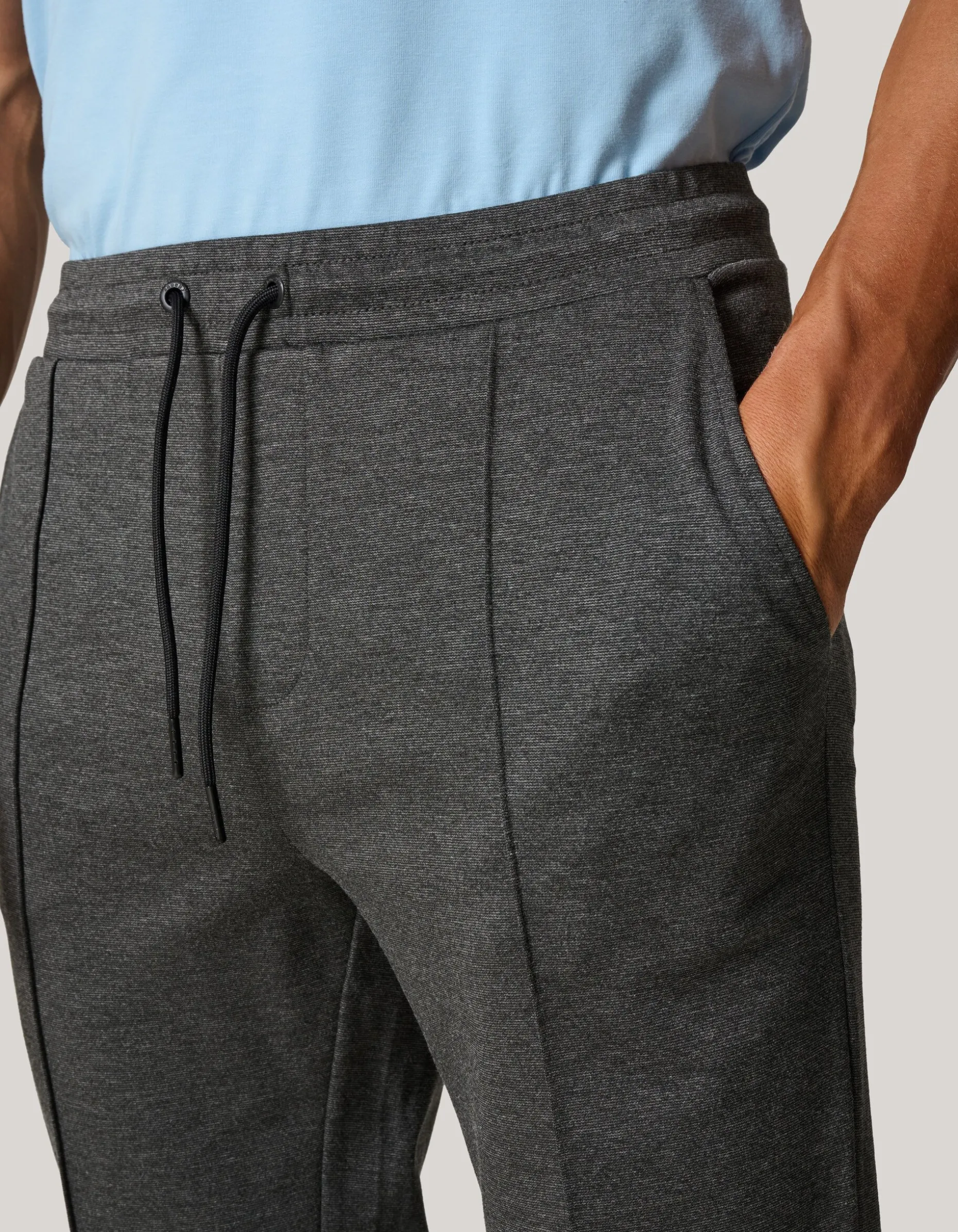 Tricot Broek Grijs