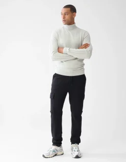 Tricot Cargo Broek Zwart