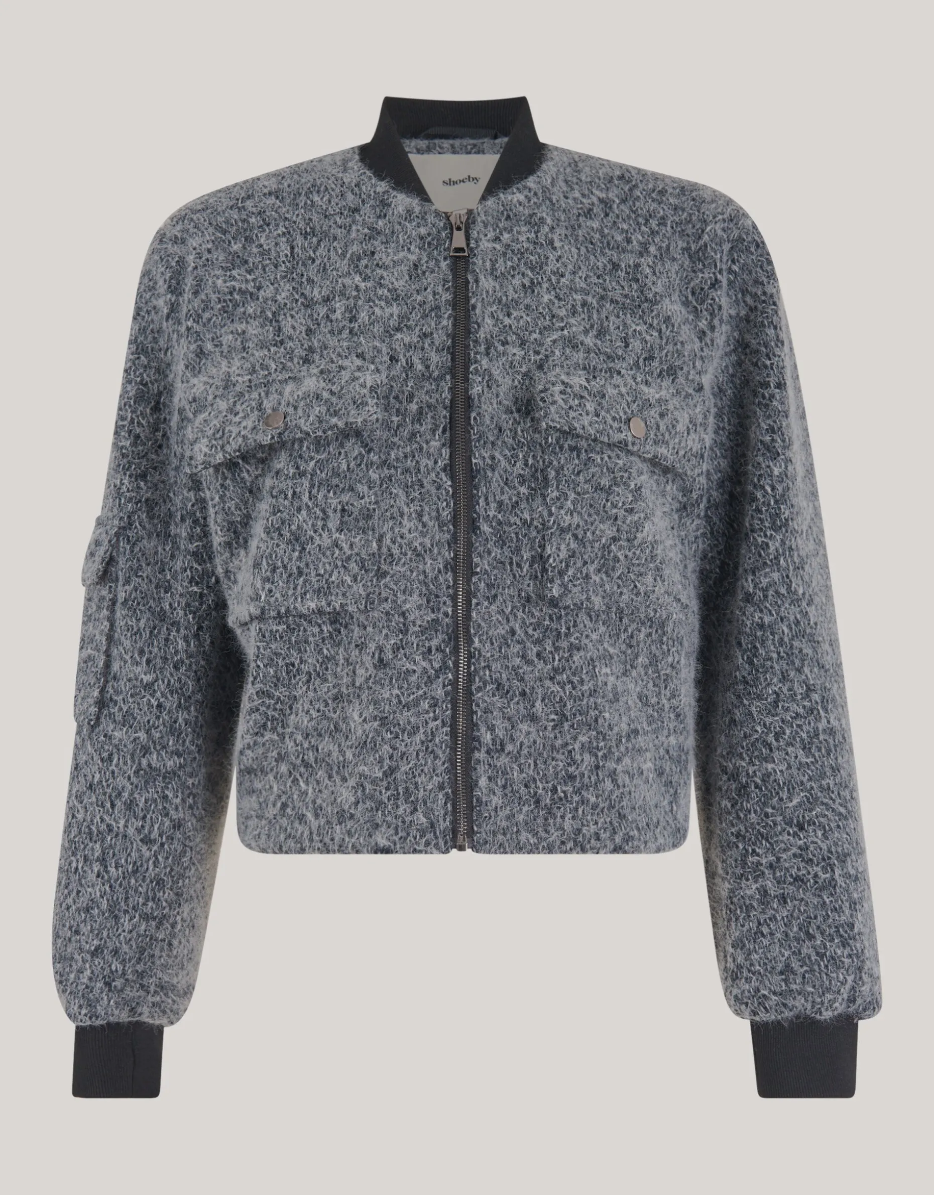 Tweed Jack Grijs