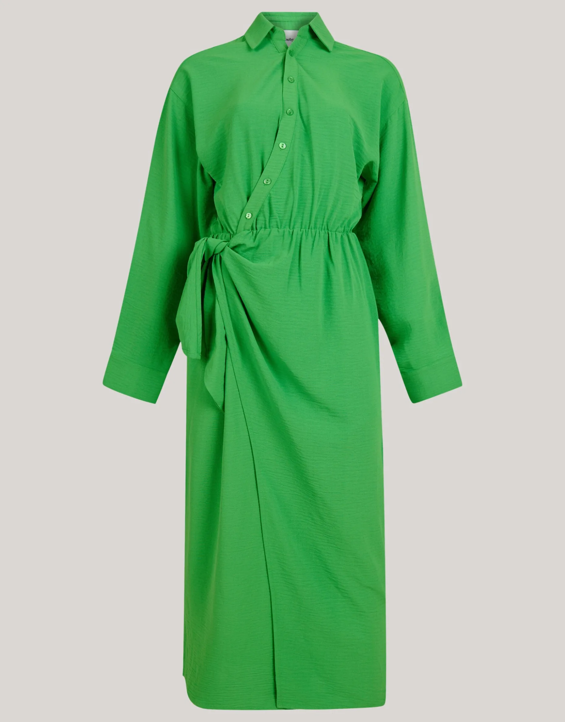Twist Midi Jurk Groen