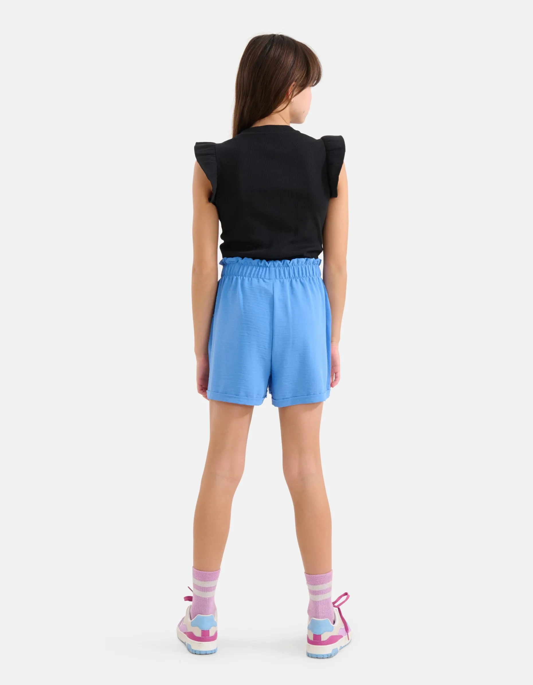 Twist Short Blauw