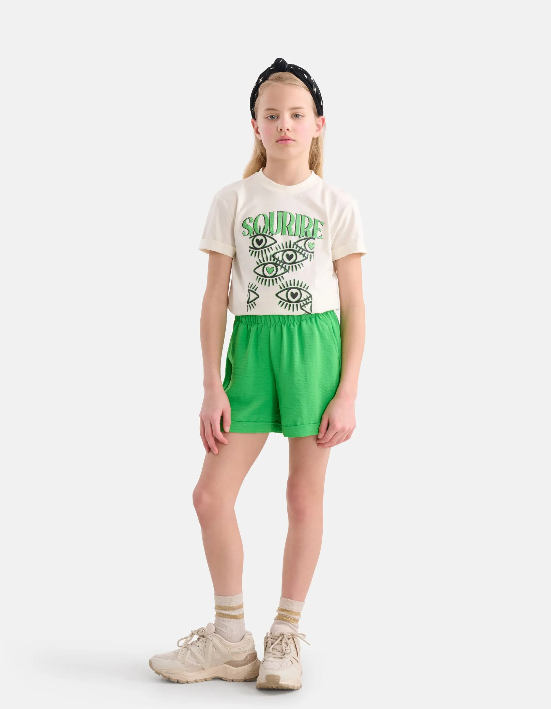 Twist Short Groen