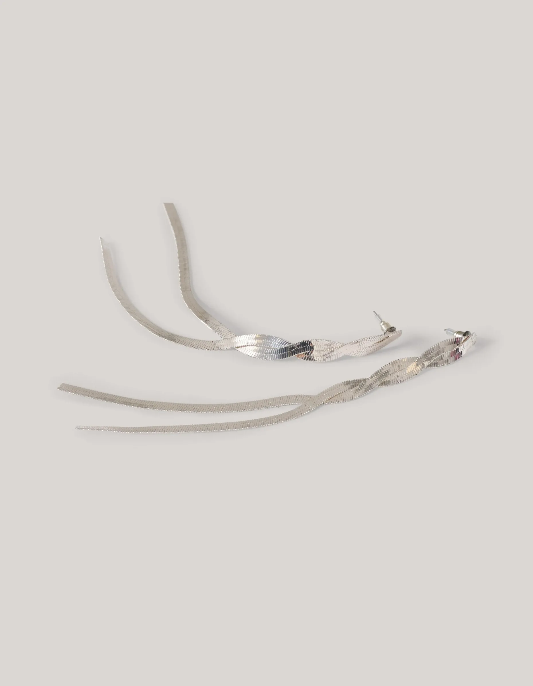 Twisted Oorbellen Zilver