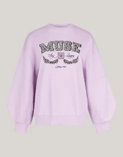 Varsity Sweater Paars