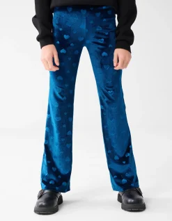 Velvet Heart Flared Legging Blauw