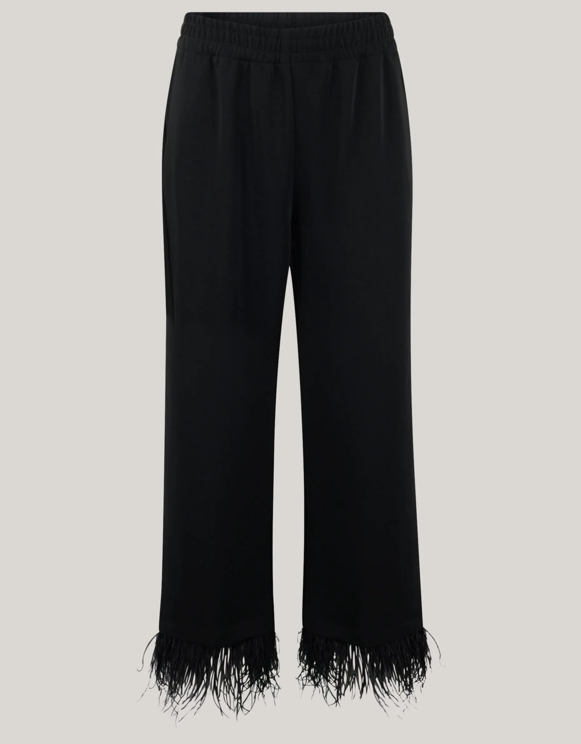 Veren Wide Leg Broek Zwart By Lizzy