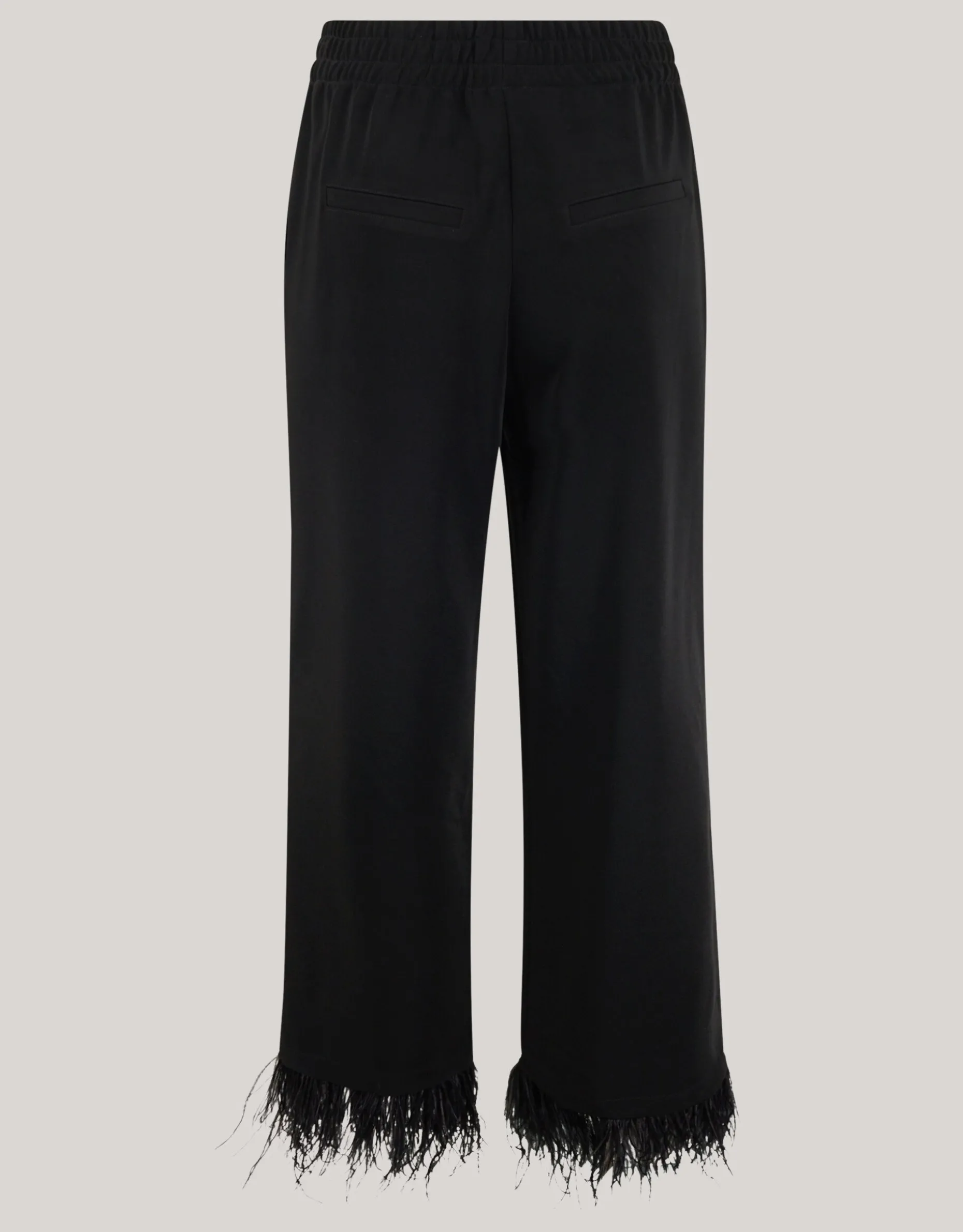 Veren Wide Leg Broek Zwart By Lizzy