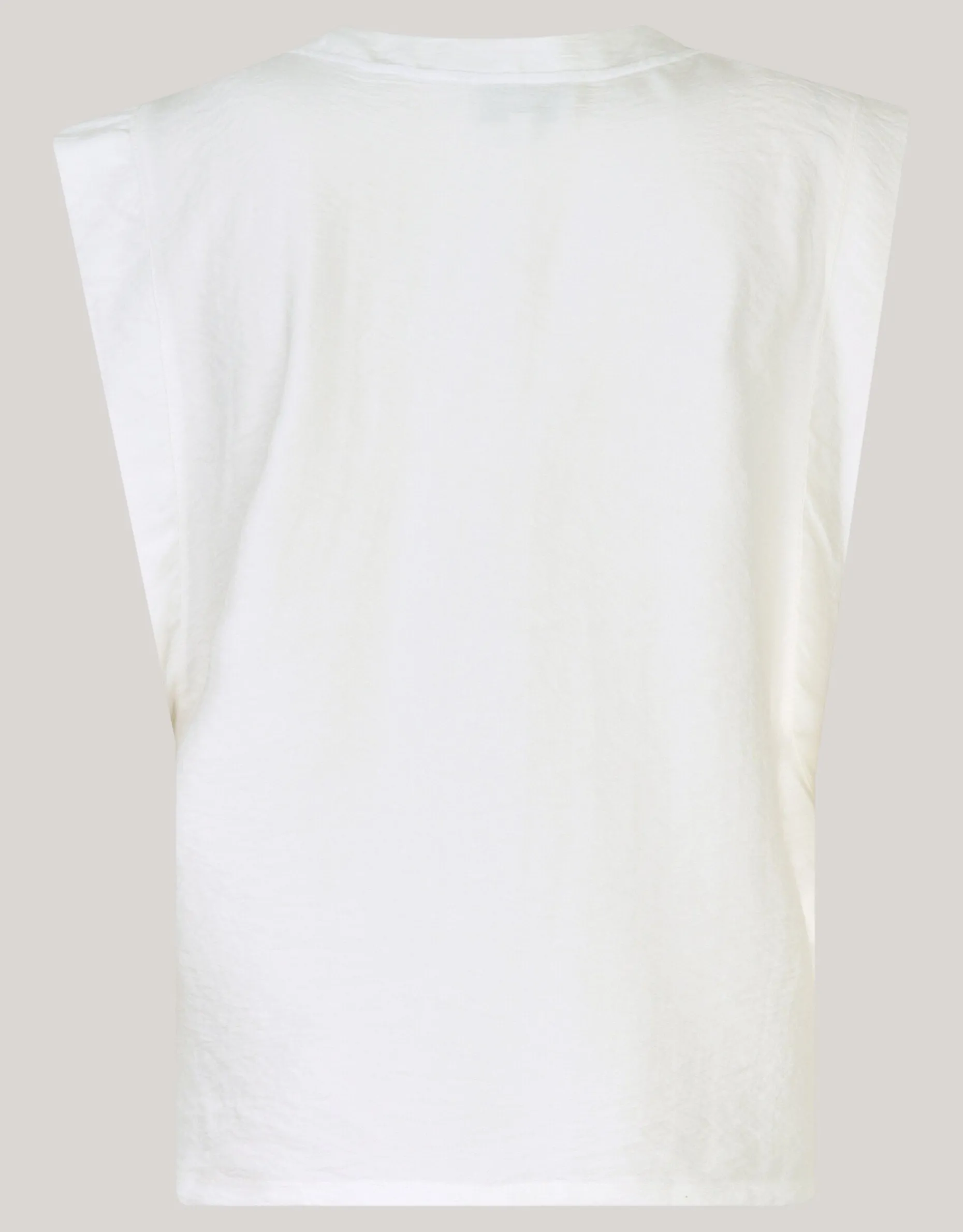 V-hals Top Wit