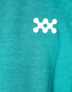 Washed Artwork T-shirt Groen