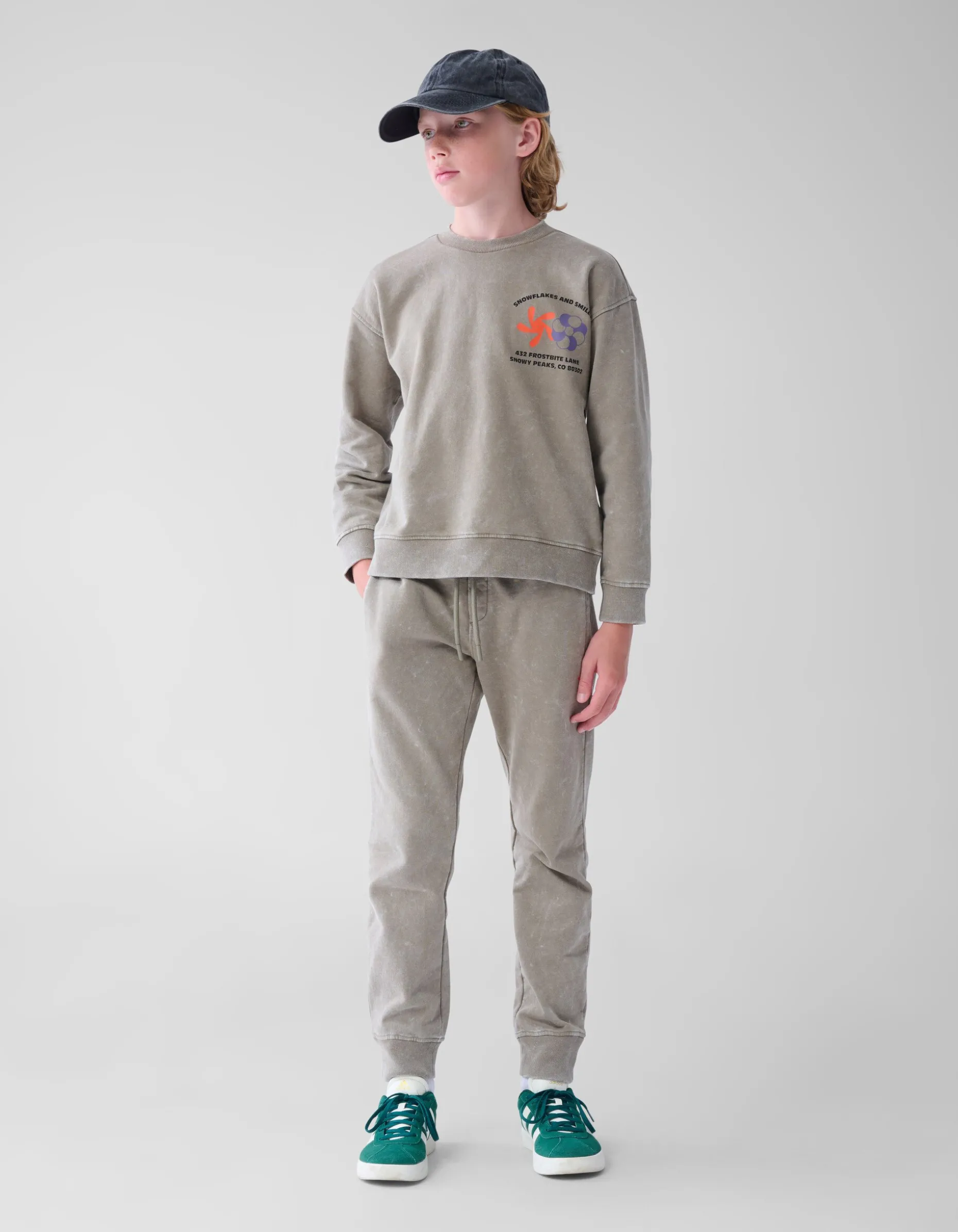 Washed Broek Taupe