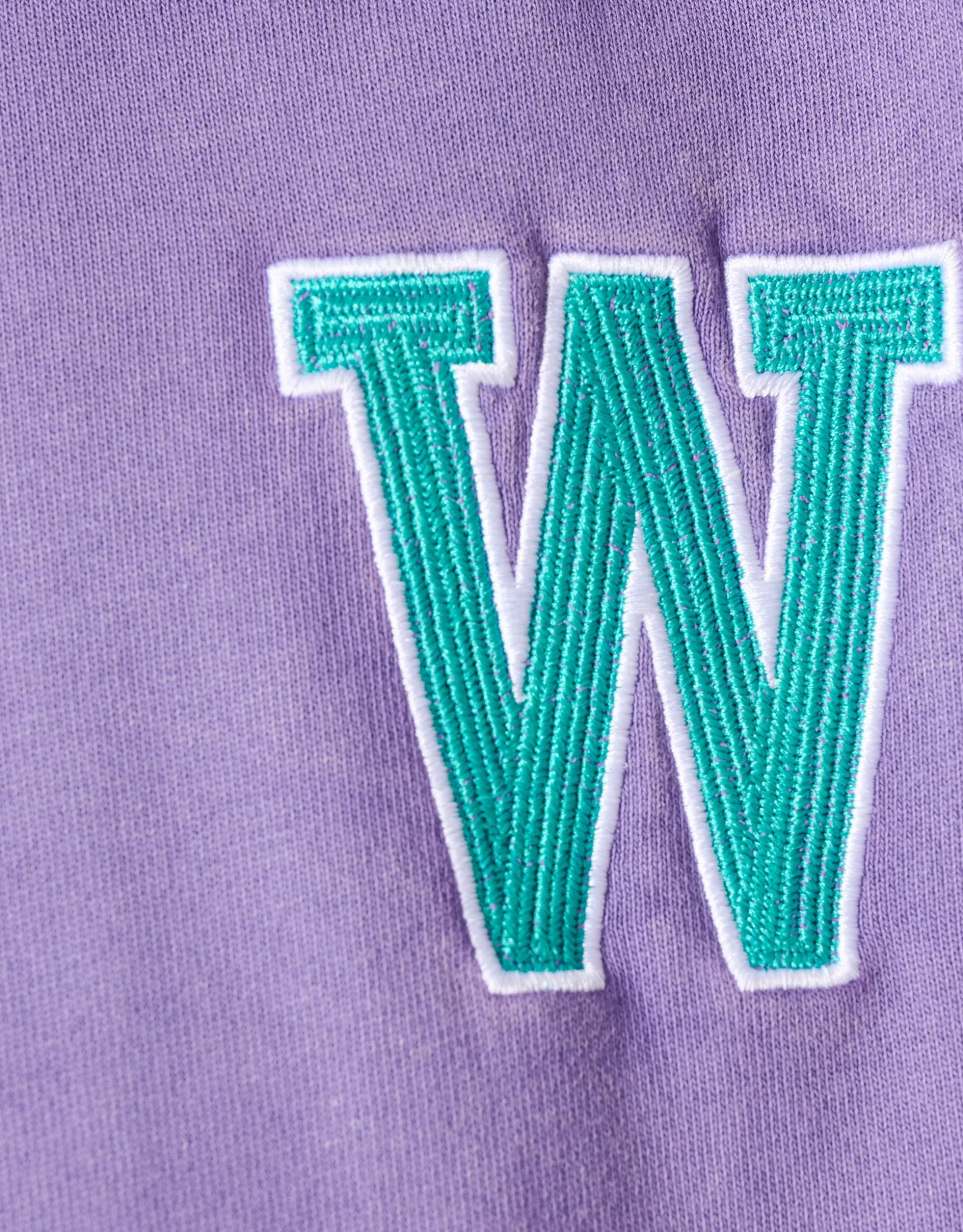 Washed Hoodie Paars
