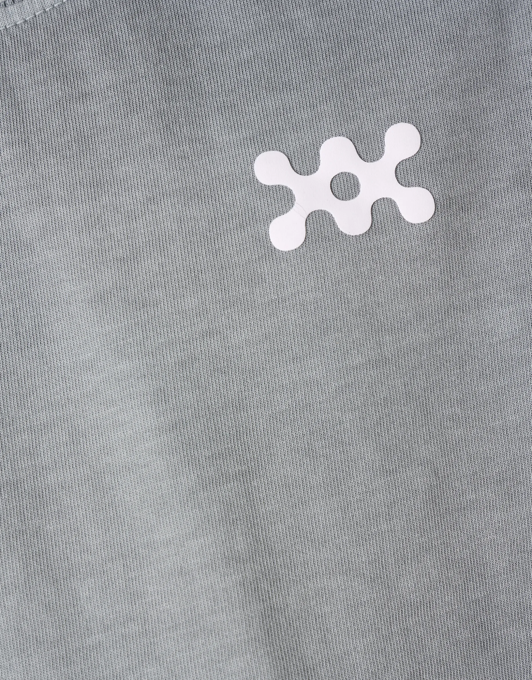 Washed Logo T-shirt Donkergrijs