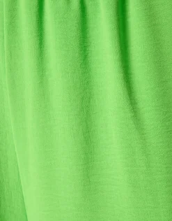 Wide Leg Broek Groen