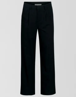 Wide Leg Broek Zwart