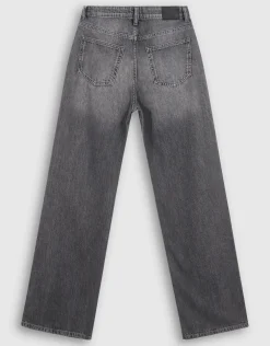 Wide Leg Fit Jeans Grijs