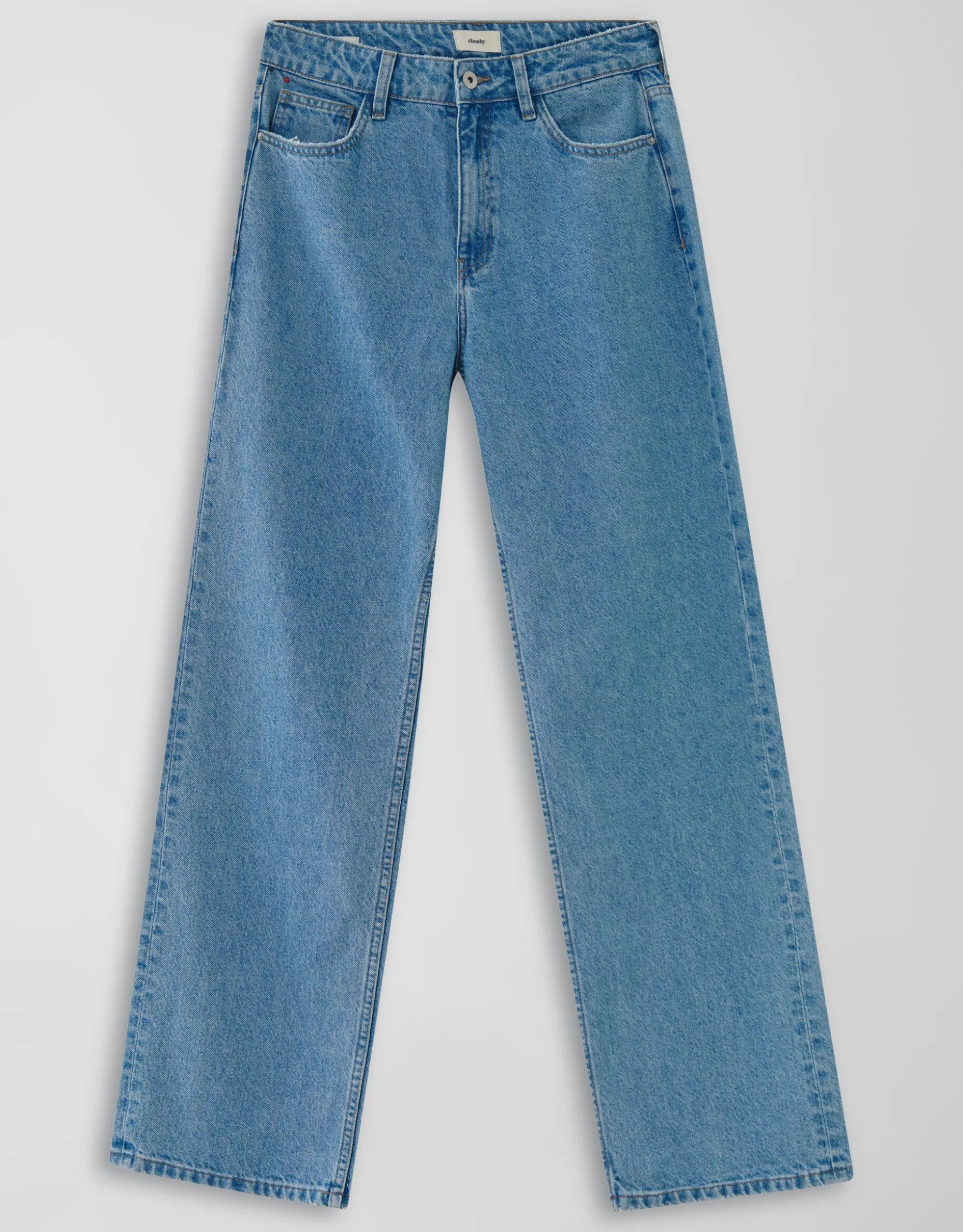 Wide Leg Fit Jeans Mediumstone